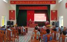 Đảng ủy xã Điền Trung tổ chức Hội nghị Ban chấp hành Đảng bộ xã lần thứ 25 