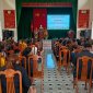 Xã Điền Trung tổ chức Lễ tiễn đưa thanh niên lên đường nhập ngũ, đón nhận quân nhân xuất ngũ trở về địa phương.