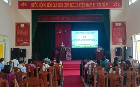 Lễ khai giảng Trung tâm học tập cộng đồng năm học 2024 - 2025, phát động tuần lễ hưởng ứng học tập suất đời.